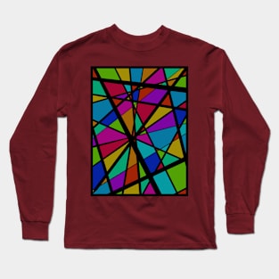 Abstract Glass Long Sleeve T-Shirt